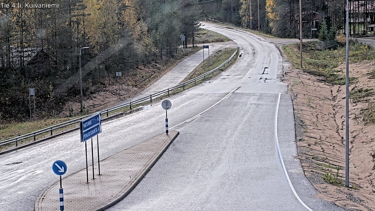 Weather Camera Image Road 4 Ii, Kuivaniemi, Ii, Pohjois-Pohjanmaa