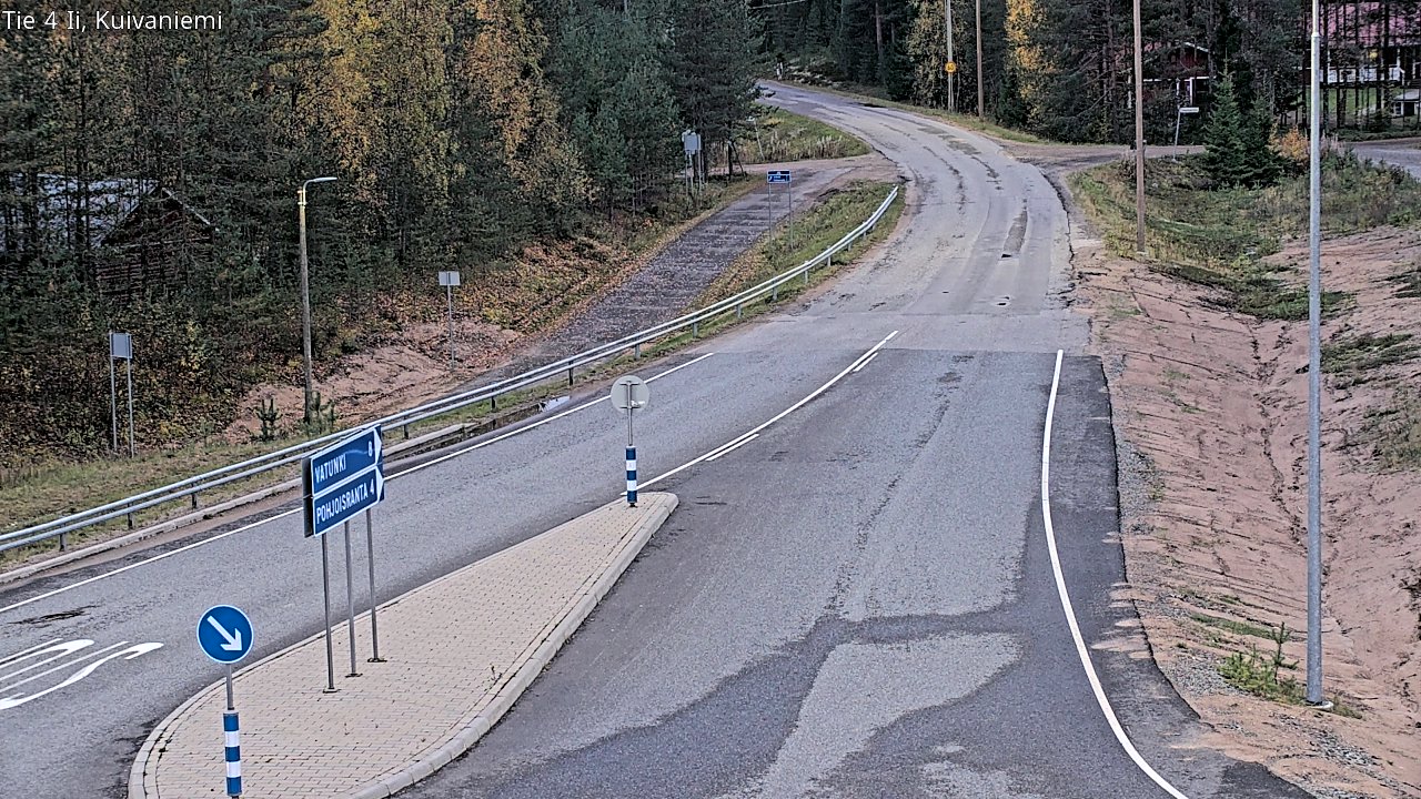 Weather Camera Image Road 4 Ii, Kuivaniemi, Ii, Pohjois-Pohjanmaa