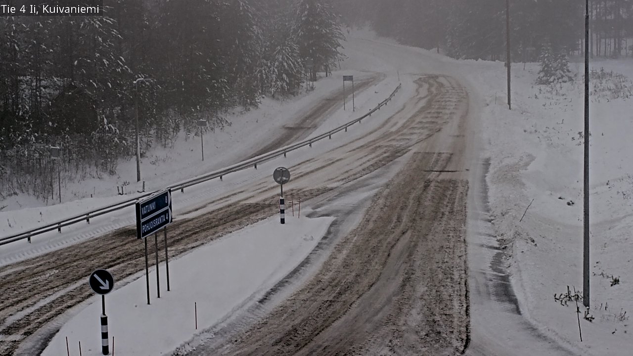 Weather Camera Image Road 4 Ii, Kuivaniemi, Ii, Pohjois-Pohjanmaa