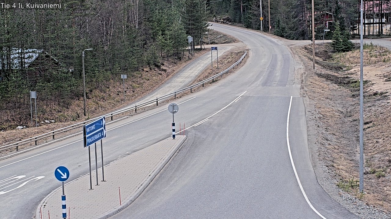Kelikamerat Kuva Tie 4 Ii, Kuivaniemi, Ii, Pohjois-Pohjanmaa