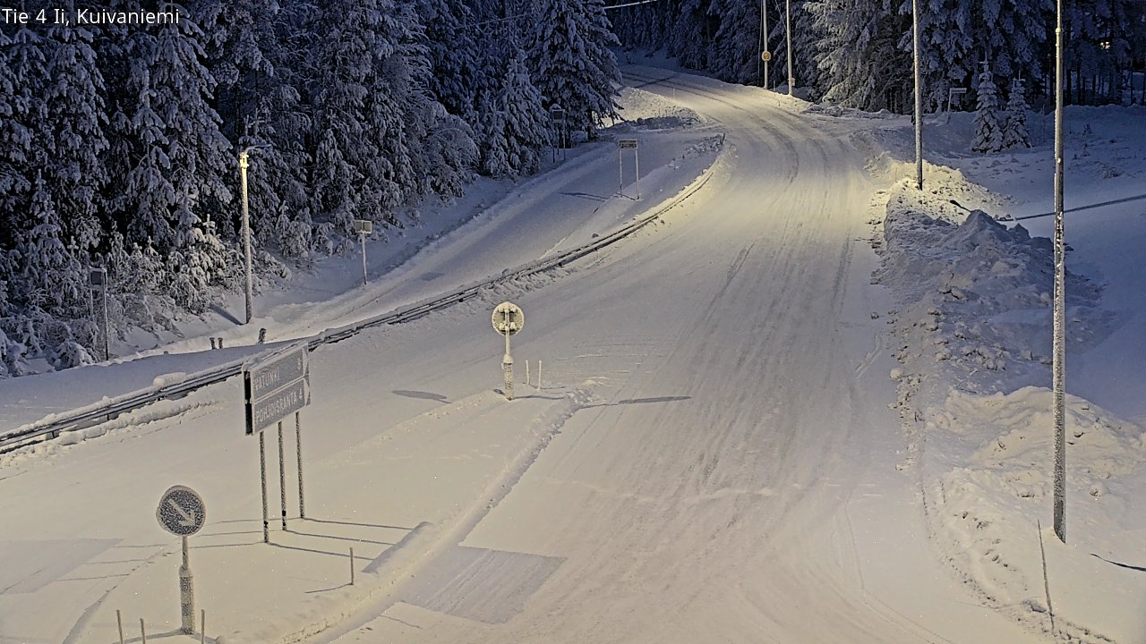 Weather Camera Image Road 4 Ii, Kuivaniemi, Ii, Pohjois-Pohjanmaa