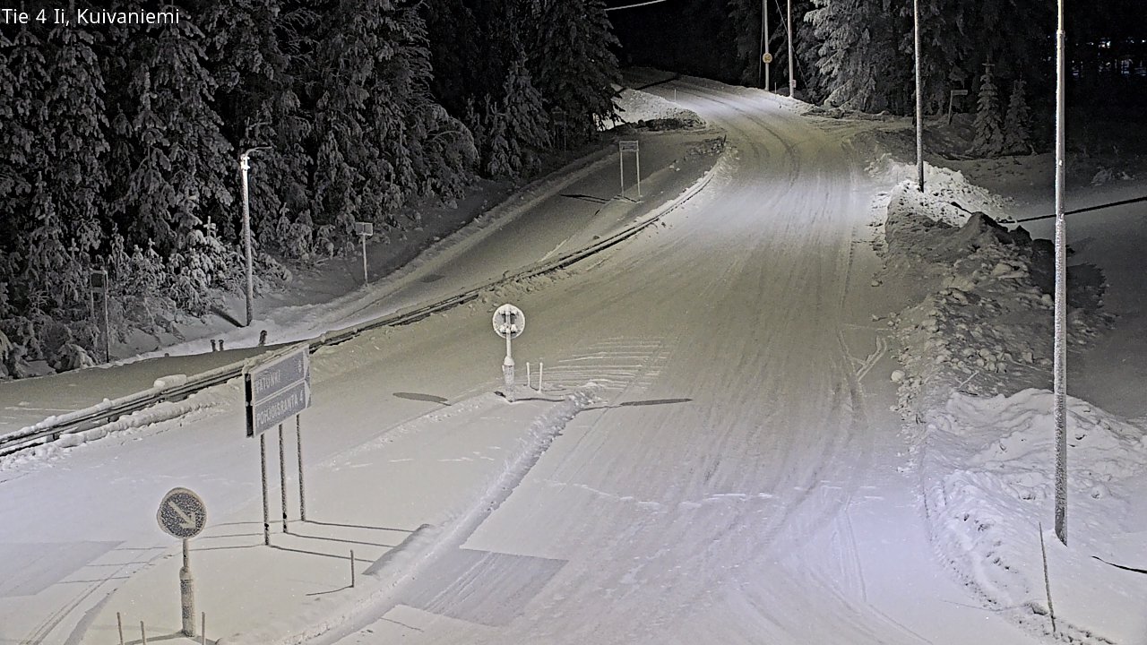 Weather Camera Image Road 4 Ii, Kuivaniemi, Ii, Pohjois-Pohjanmaa