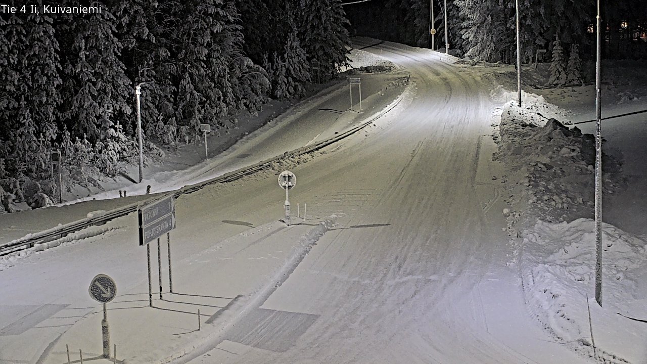 Weather Camera Image Road 4 Ii, Kuivaniemi, Ii, Pohjois-Pohjanmaa