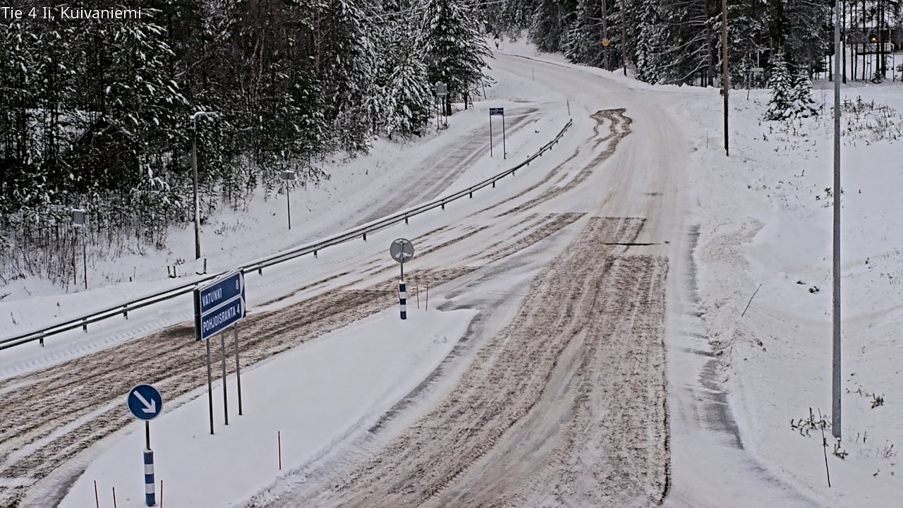 Weather Camera Image Road 4 Ii, Kuivaniemi, Ii, Pohjois-Pohjanmaa