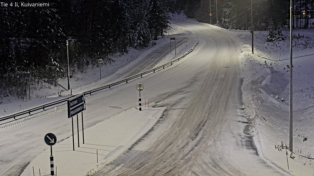 Weather Camera Image Road 4 Ii, Kuivaniemi, Ii, Pohjois-Pohjanmaa