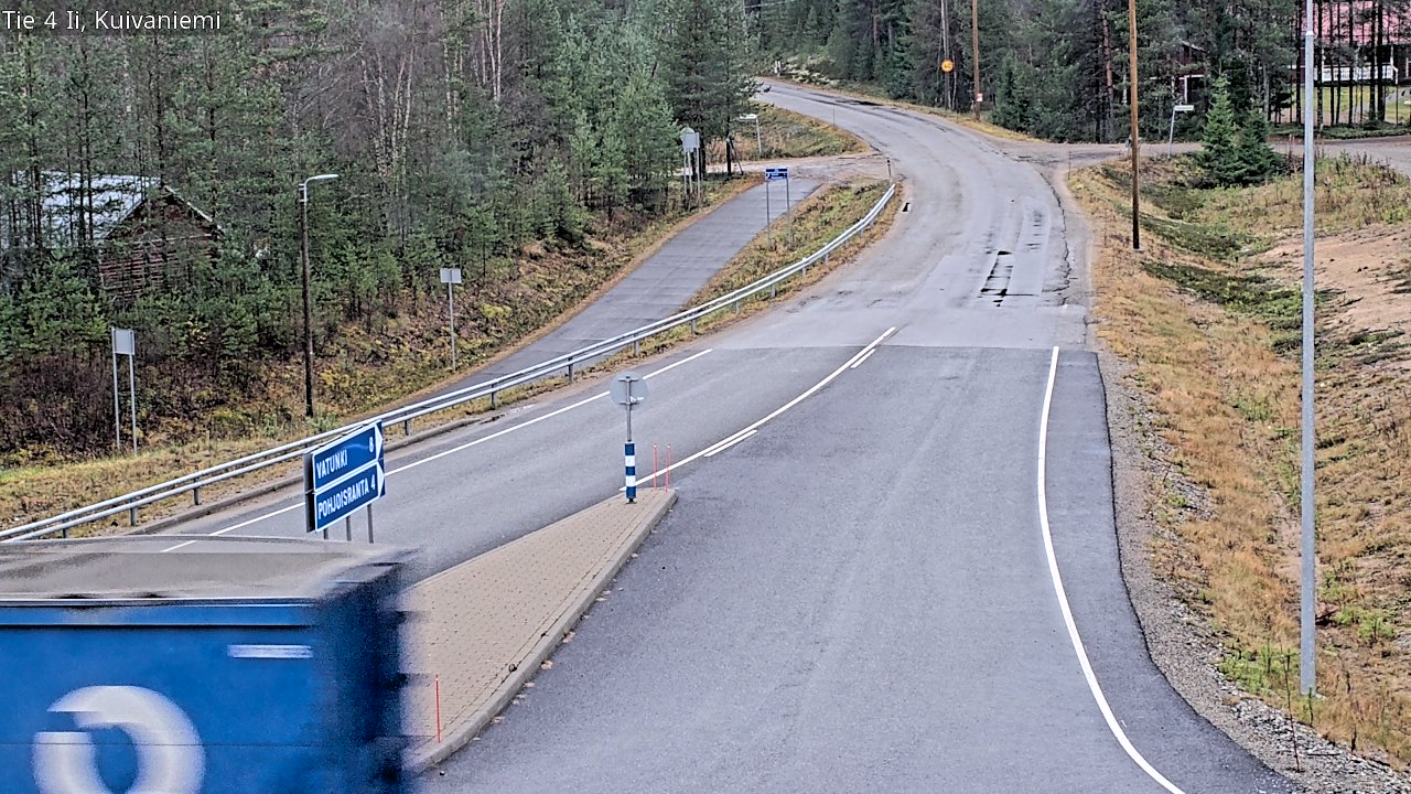 Kelikamerat Kuva Tie 4 Ii, Kuivaniemi, Ii, Pohjois-Pohjanmaa