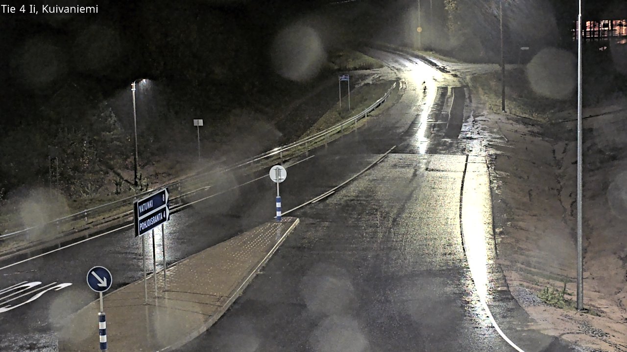 Weather Camera Image Road 4 Ii, Kuivaniemi, Ii, Pohjois-Pohjanmaa