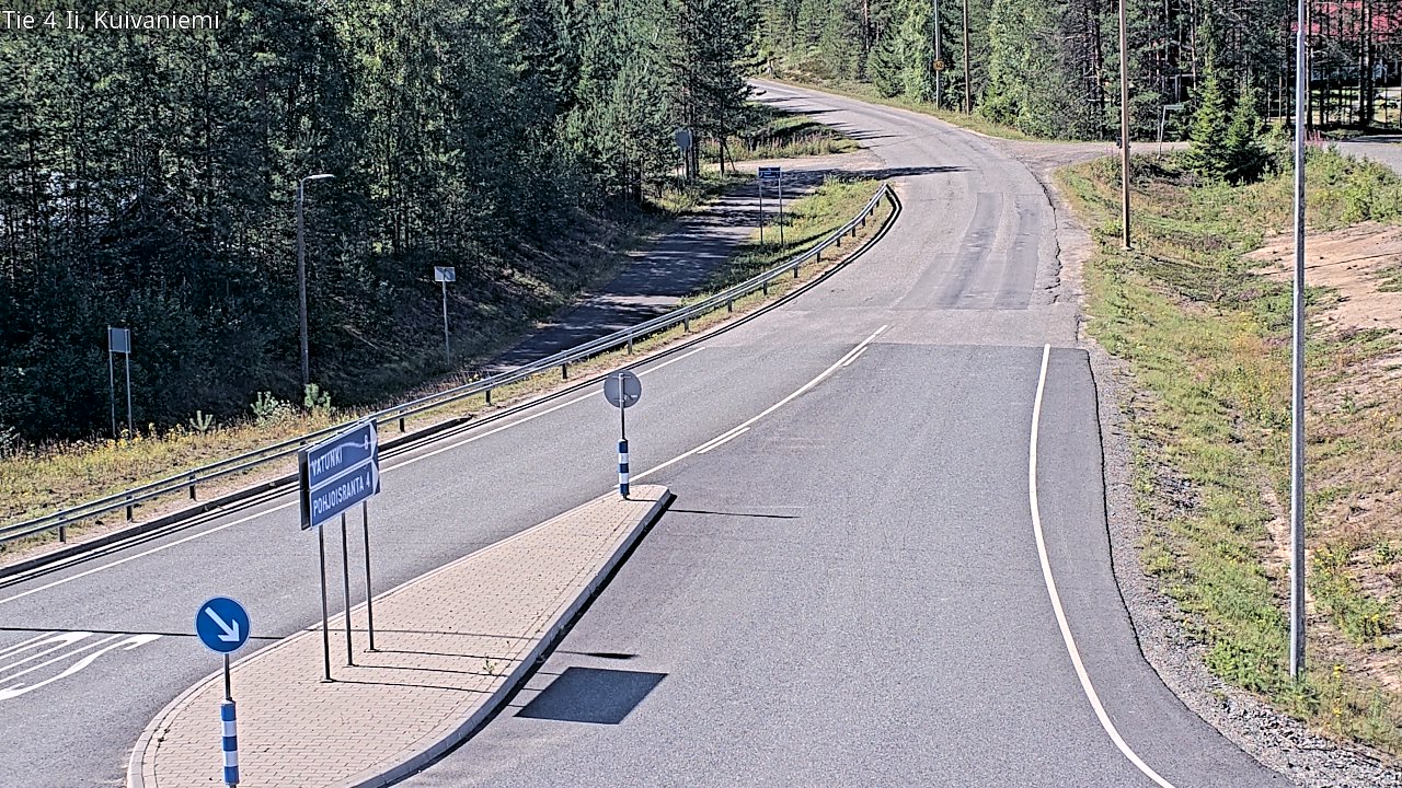 Kelikamerat Kuva Tie 4 Ii, Kuivaniemi, Ii, Pohjois-Pohjanmaa