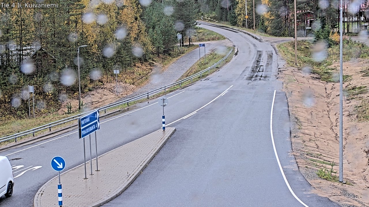 Weather Camera Image Road 4 Ii, Kuivaniemi, Ii, Pohjois-Pohjanmaa