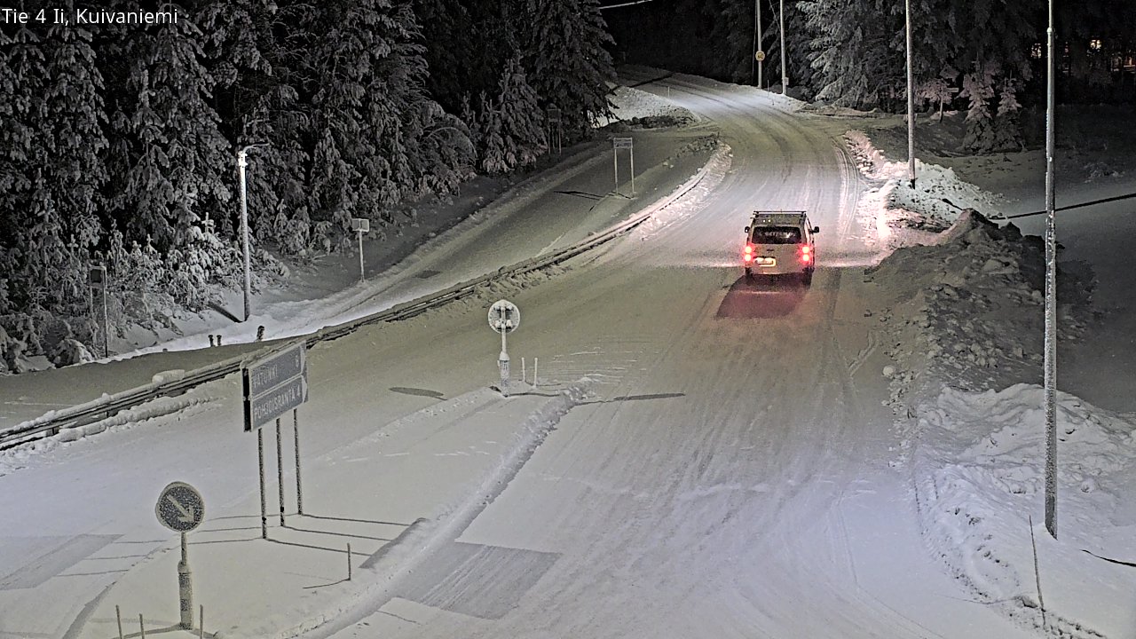 Weather Camera Image Road 4 Ii, Kuivaniemi, Ii, Pohjois-Pohjanmaa