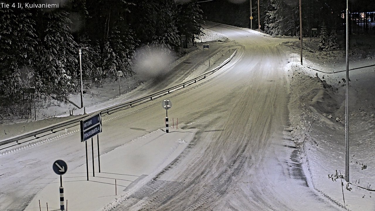 Kelikamerat Kuva Tie 4 Ii, Kuivaniemi, Ii, Pohjois-Pohjanmaa