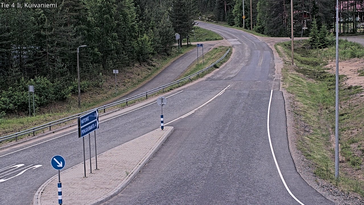 Kelikamerat Kuva Tie 4 Ii, Kuivaniemi, Ii, Pohjois-Pohjanmaa