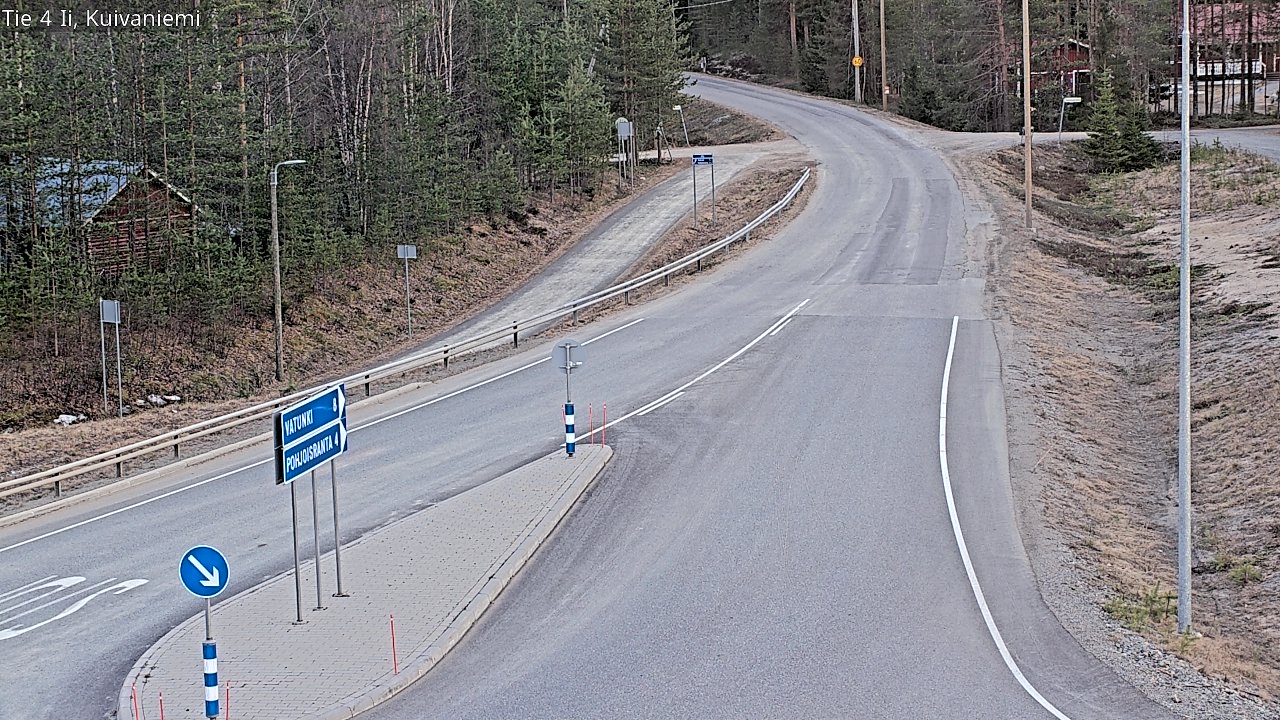 Weather Camera Image Road 4 Ii, Kuivaniemi, Ii, Pohjois-Pohjanmaa