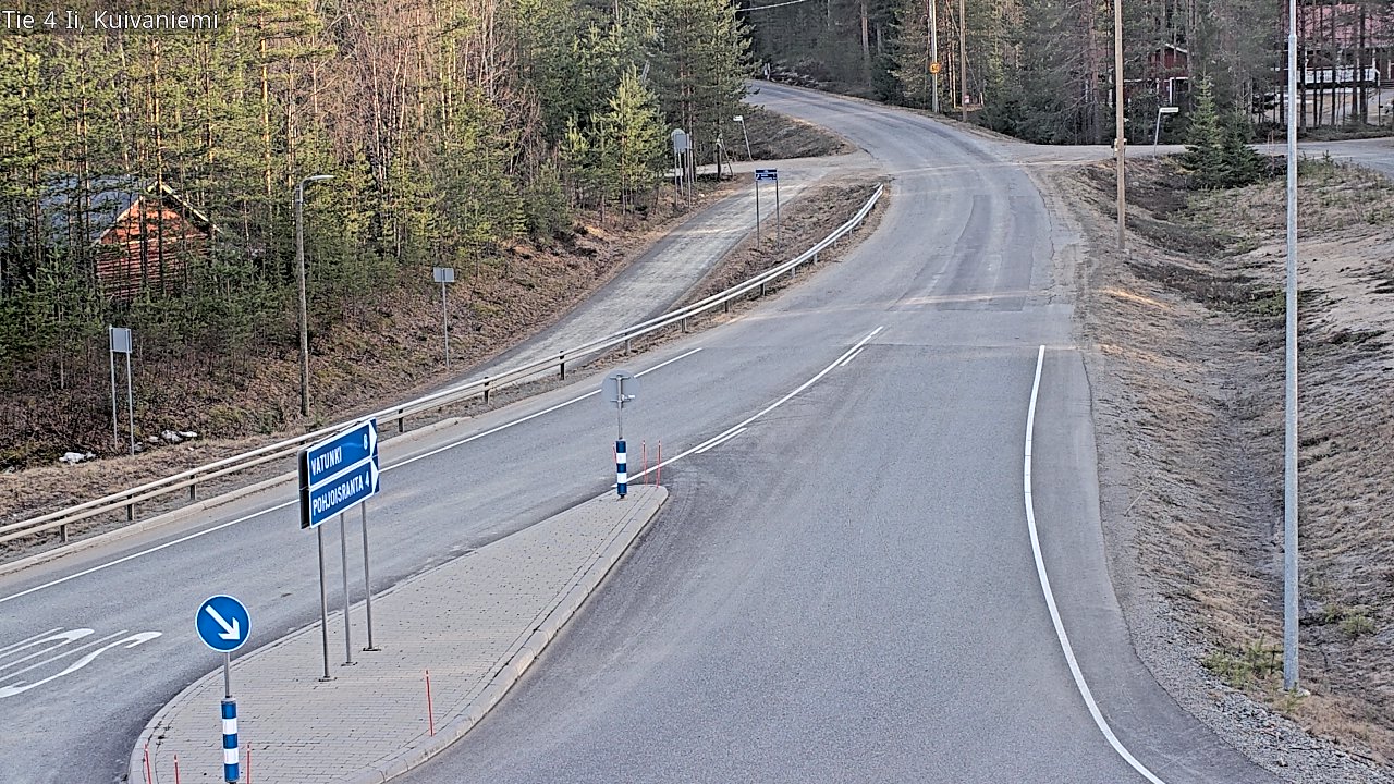 Weather Camera Image Road 4 Ii, Kuivaniemi, Ii, Pohjois-Pohjanmaa
