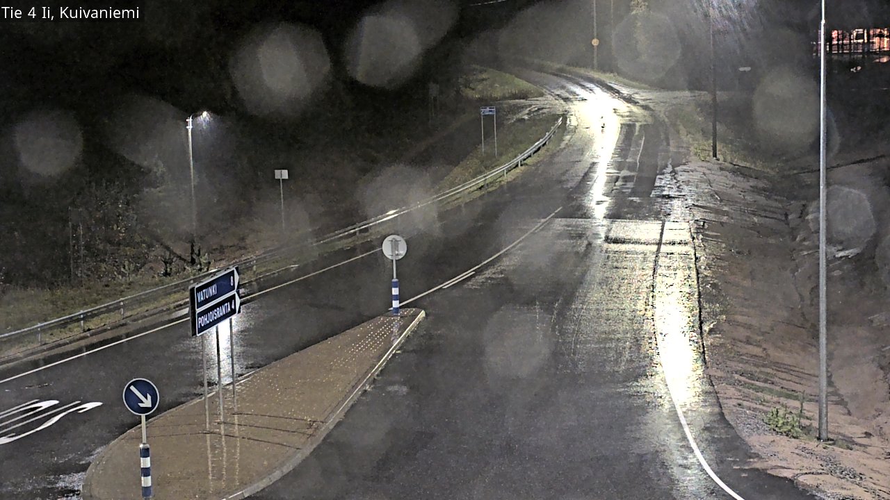 Weather Camera Image Road 4 Ii, Kuivaniemi, Ii, Pohjois-Pohjanmaa