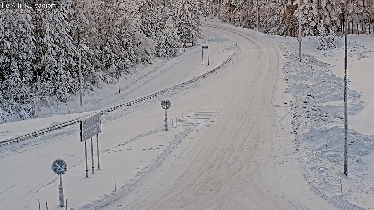 Weather Camera Image Road 4 Ii, Kuivaniemi, Ii, Pohjois-Pohjanmaa