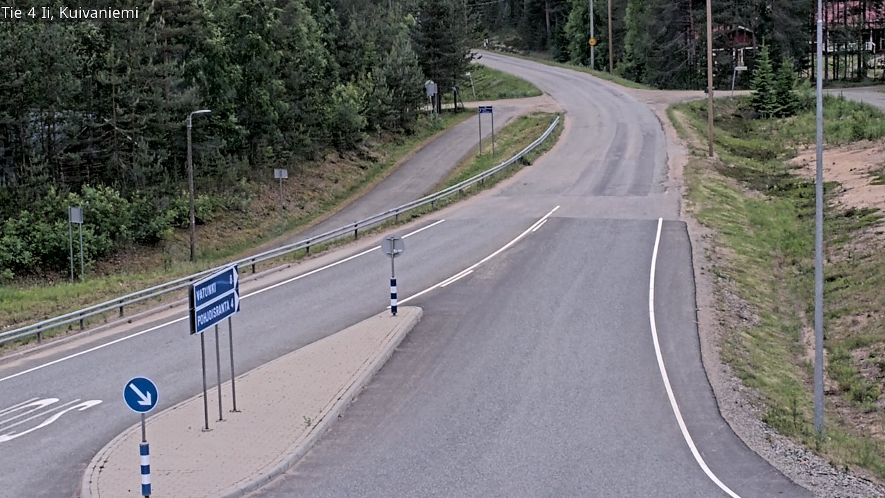 Kelikamerat Kuva Tie 4 Ii, Kuivaniemi, Ii, Pohjois-Pohjanmaa