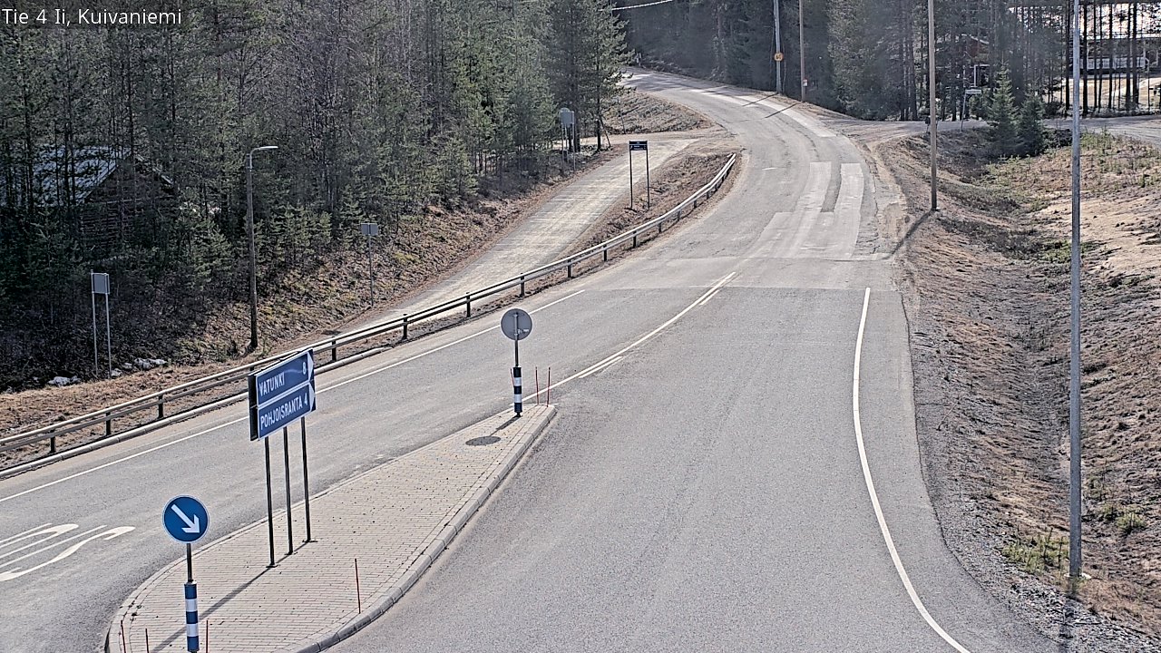 Weather Camera Image Road 4 Ii, Kuivaniemi, Ii, Pohjois-Pohjanmaa