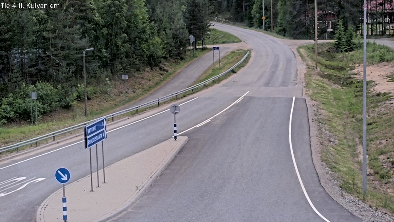 Kelikamerat Kuva Tie 4 Ii, Kuivaniemi, Ii, Pohjois-Pohjanmaa