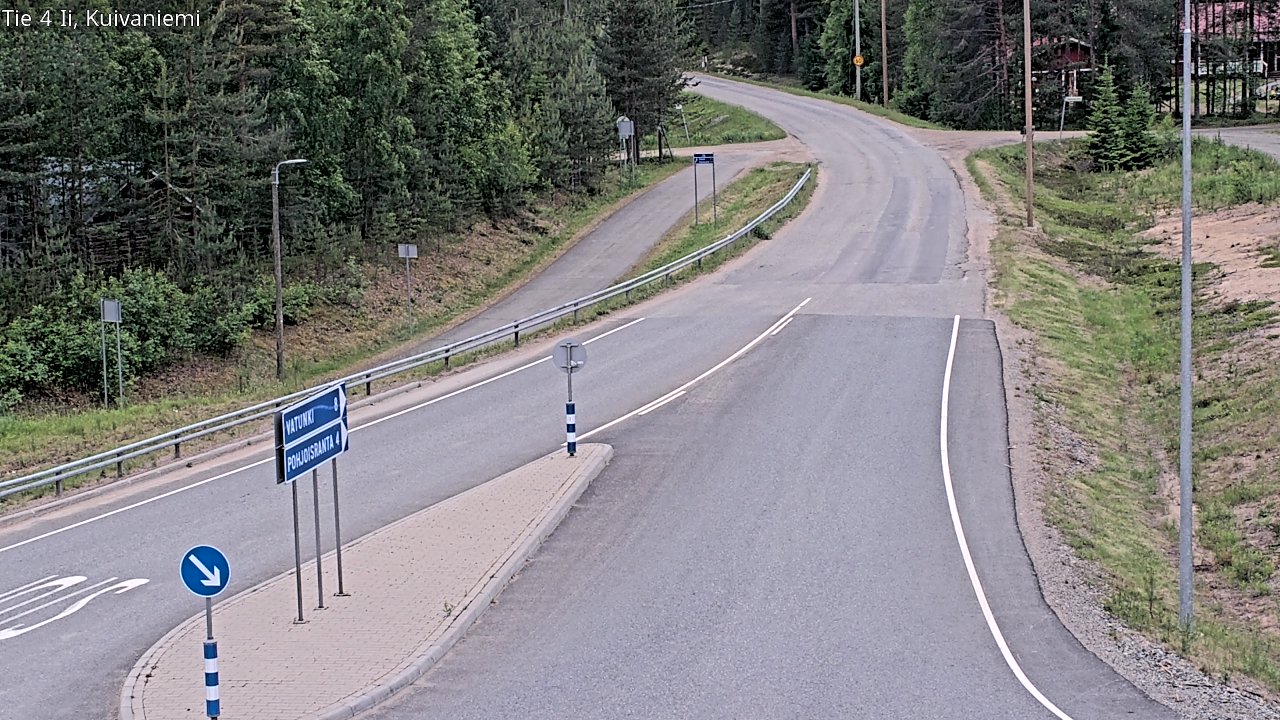 Kelikamerat Kuva Tie 4 Ii, Kuivaniemi, Ii, Pohjois-Pohjanmaa