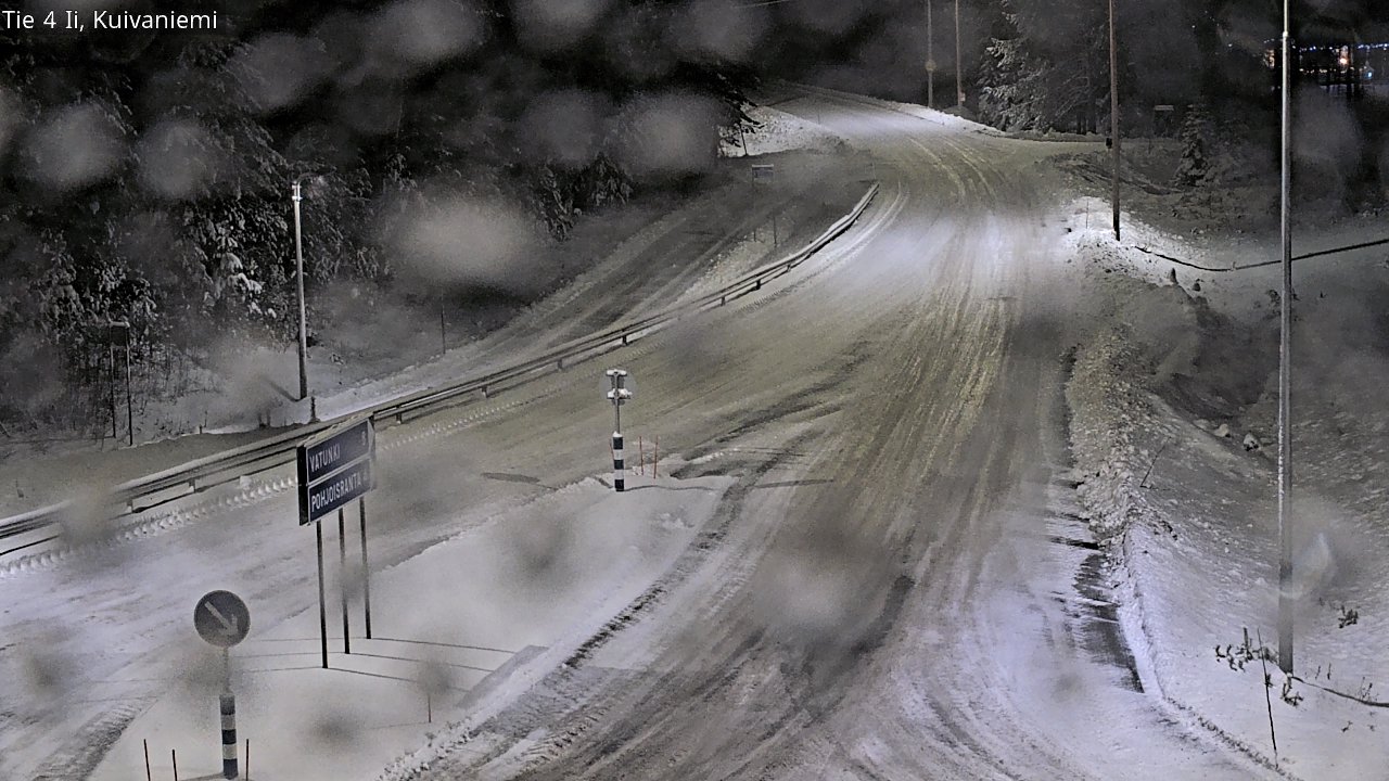 Kelikamerat Kuva Tie 4 Ii, Kuivaniemi, Ii, Pohjois-Pohjanmaa