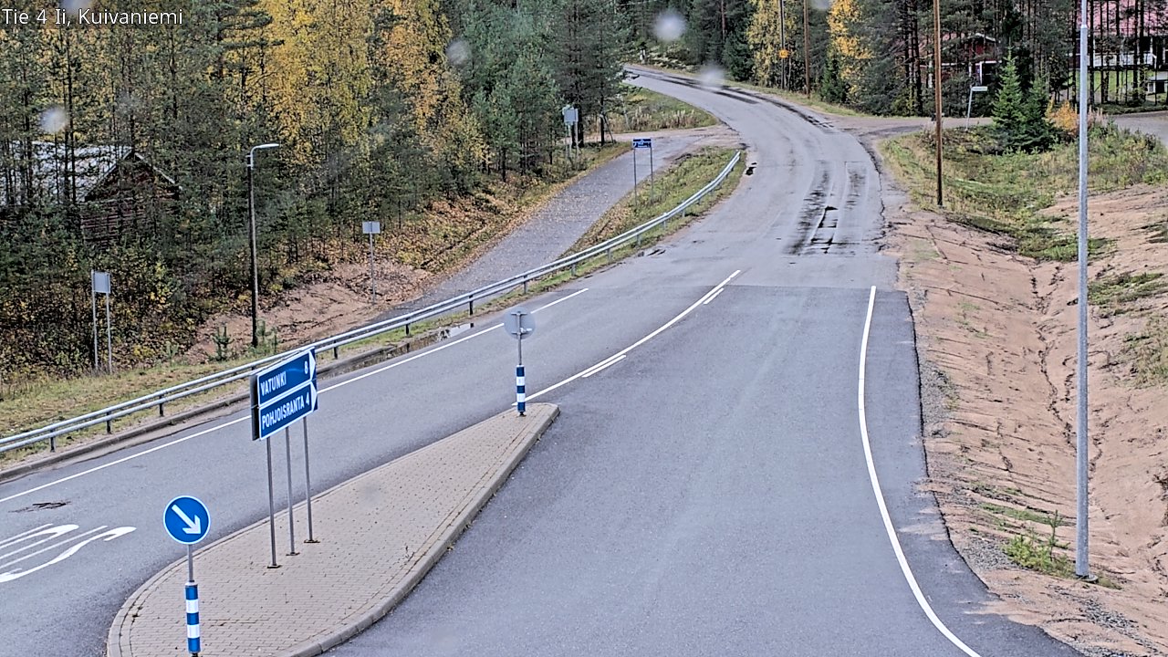 Kelikamerat Kuva Tie 4 Ii, Kuivaniemi, Ii, Pohjois-Pohjanmaa