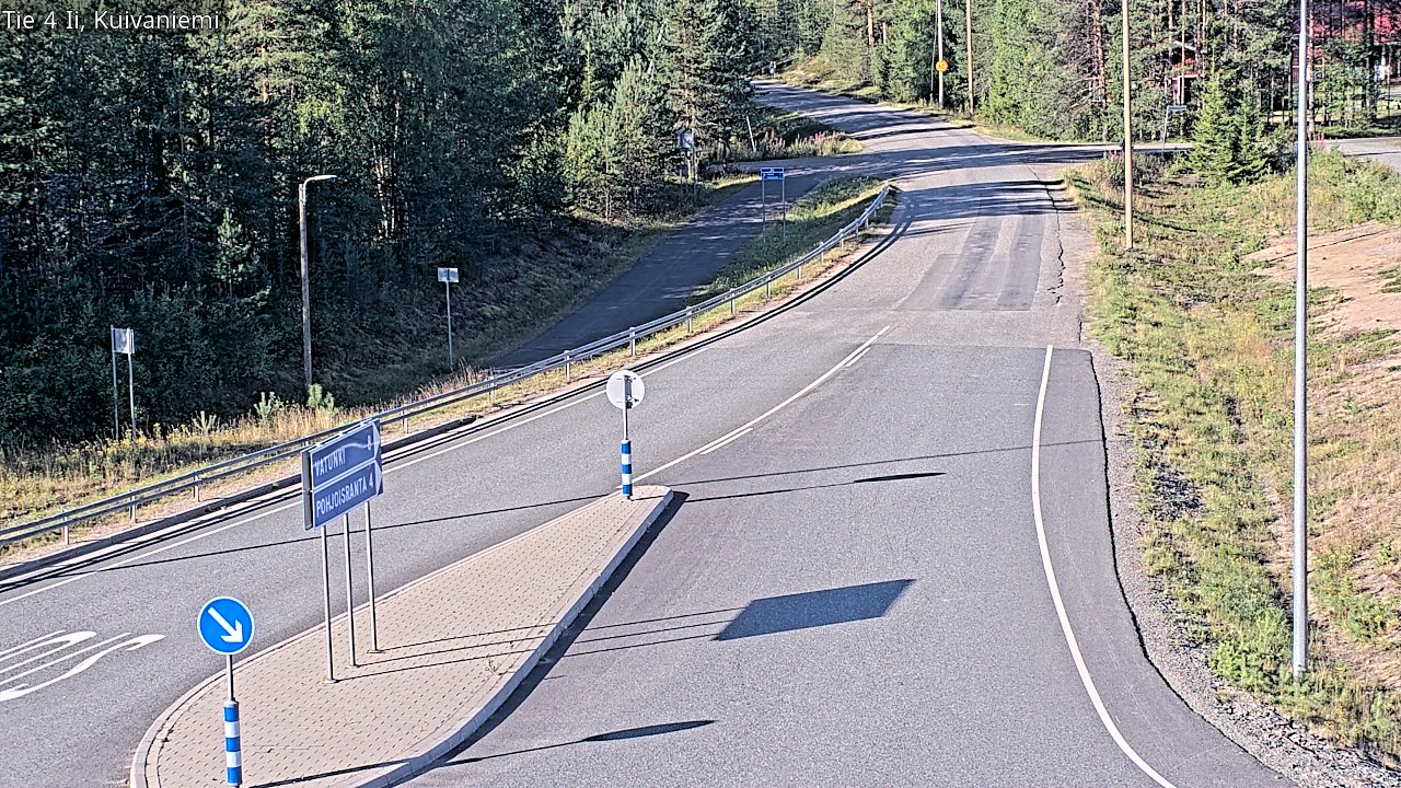 Kelikamerat Kuva Tie 4 Ii, Kuivaniemi, Ii, Pohjois-Pohjanmaa