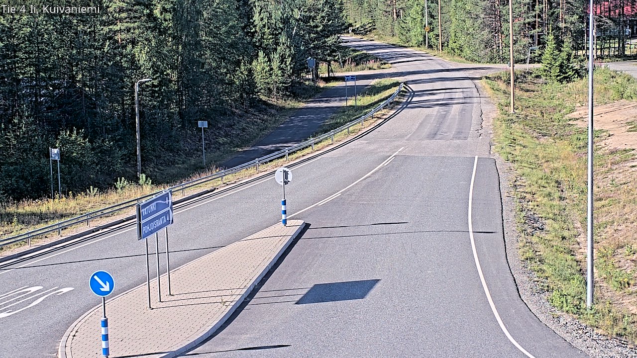 Kelikamerat Kuva Tie 4 Ii, Kuivaniemi, Ii, Pohjois-Pohjanmaa
