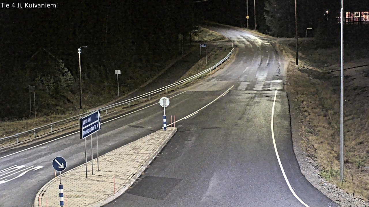 Kelikamerat Kuva Tie 4 Ii, Kuivaniemi, Ii, Pohjois-Pohjanmaa