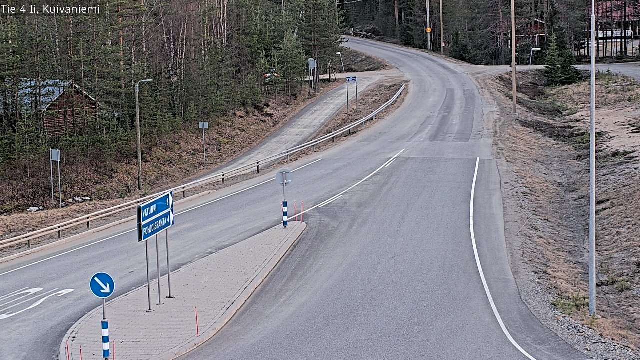 Weather Camera Image Road 4 Ii, Kuivaniemi, Ii, Pohjois-Pohjanmaa