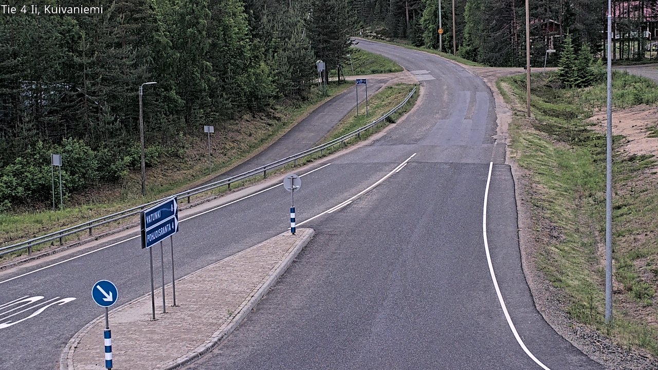 Kelikamerat Kuva Tie 4 Ii, Kuivaniemi, Ii, Pohjois-Pohjanmaa