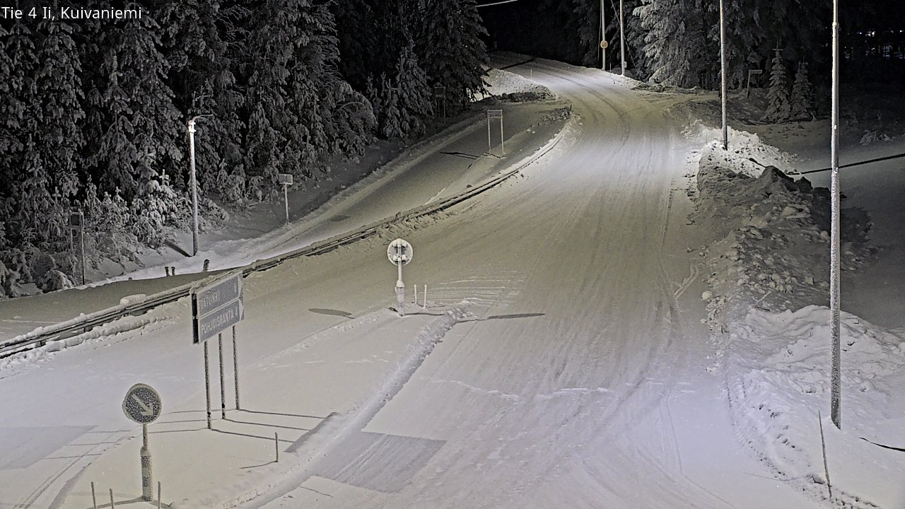 Weather Camera Image Road 4 Ii, Kuivaniemi, Ii, Pohjois-Pohjanmaa