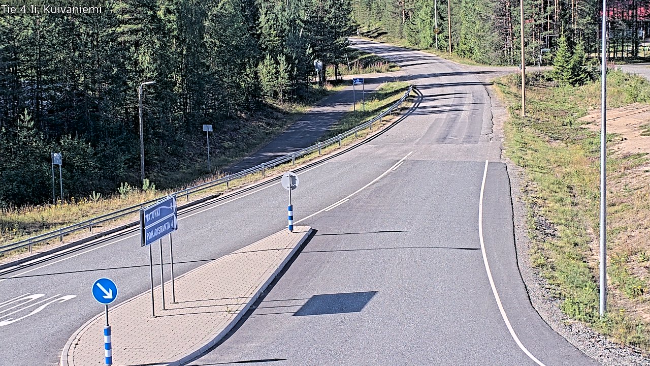 Kelikamerat Kuva Tie 4 Ii, Kuivaniemi, Ii, Pohjois-Pohjanmaa