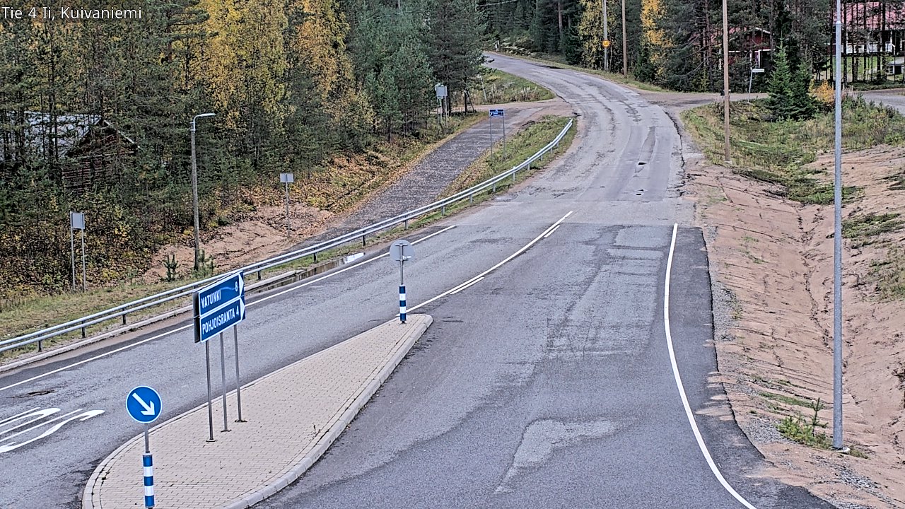 Weather Camera Image Road 4 Ii, Kuivaniemi, Ii, Pohjois-Pohjanmaa