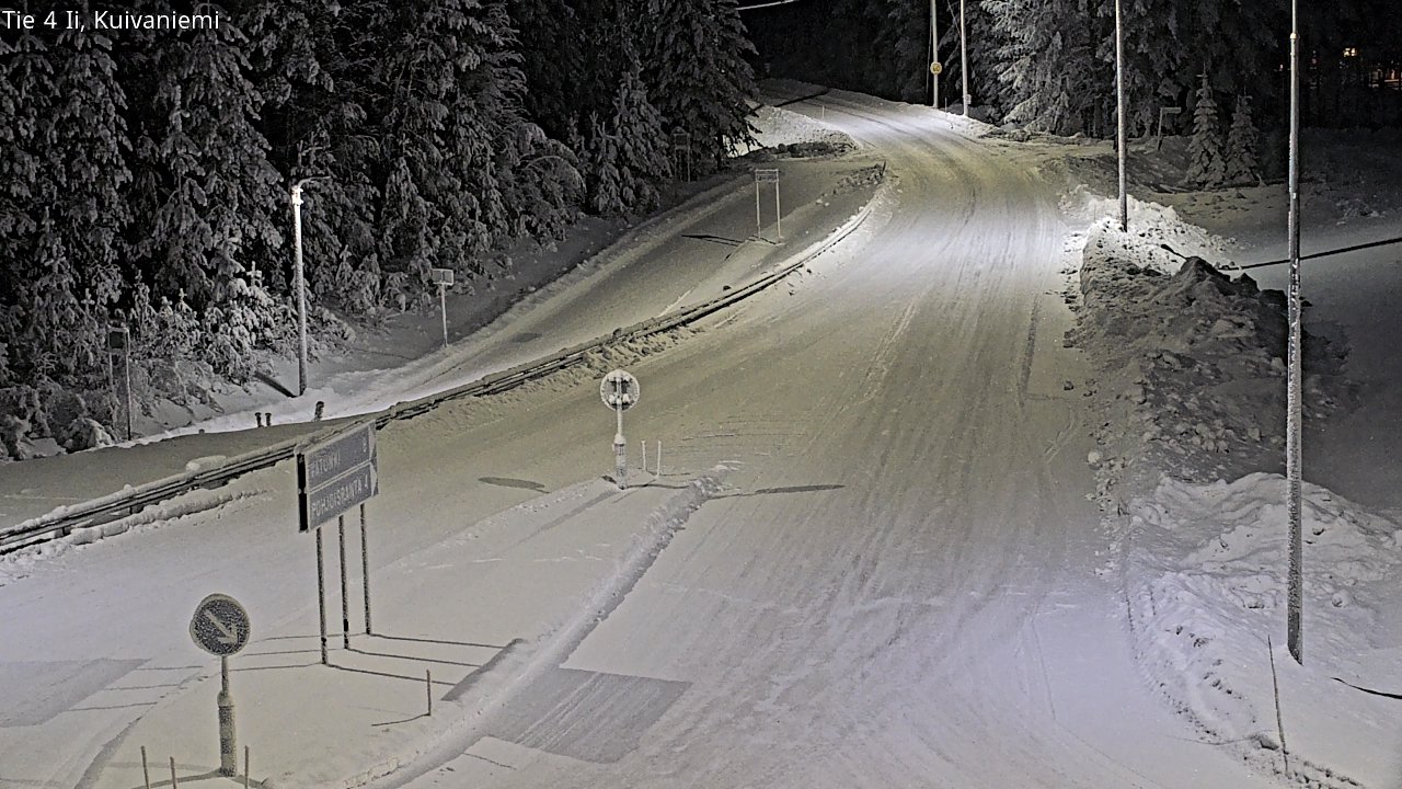 Weather Camera Image Road 4 Ii, Kuivaniemi, Ii, Pohjois-Pohjanmaa
