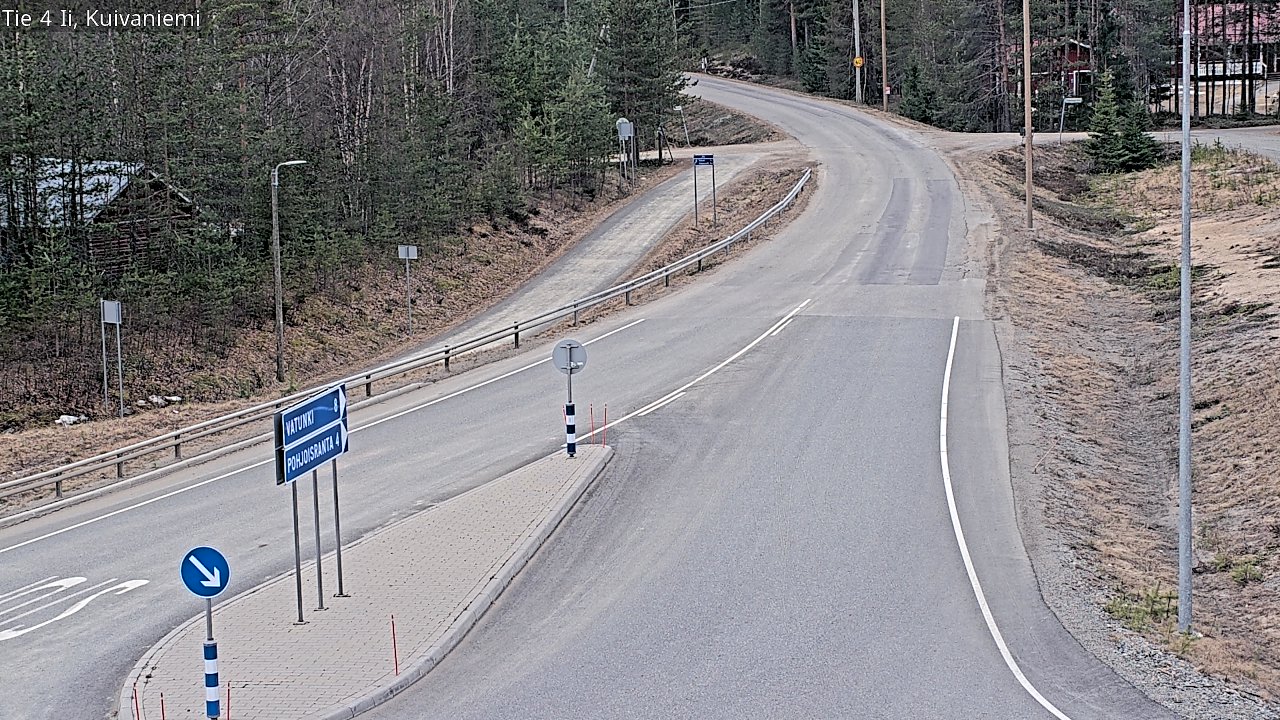 Kelikamerat Kuva Tie 4 Ii, Kuivaniemi, Ii, Pohjois-Pohjanmaa
