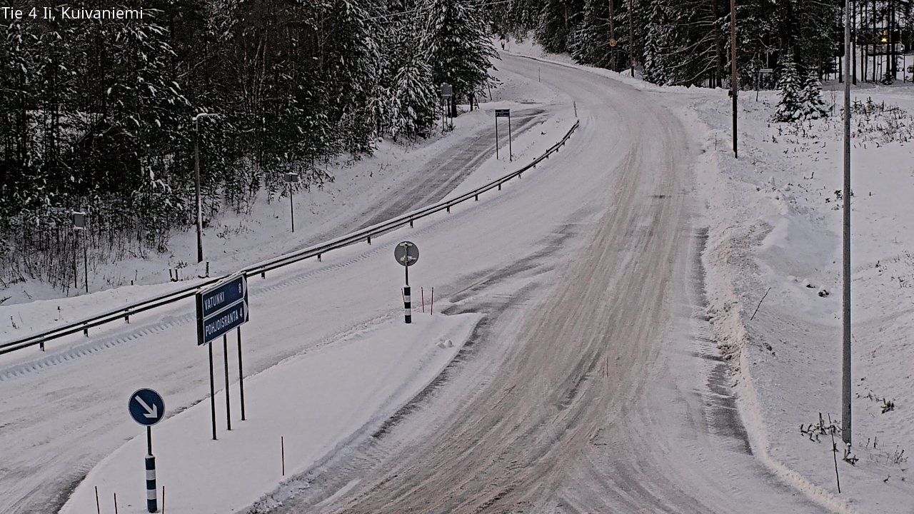 Weather Camera Image Road 4 Ii, Kuivaniemi, Ii, Pohjois-Pohjanmaa