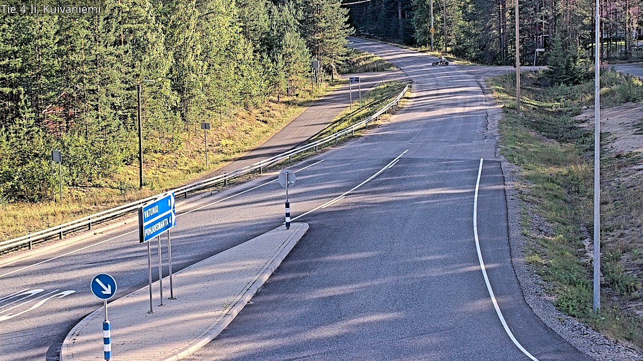 Weather Camera Image Väg 4 Ii, Kuivaniemi, Ii, Pohjois-Pohjanmaa