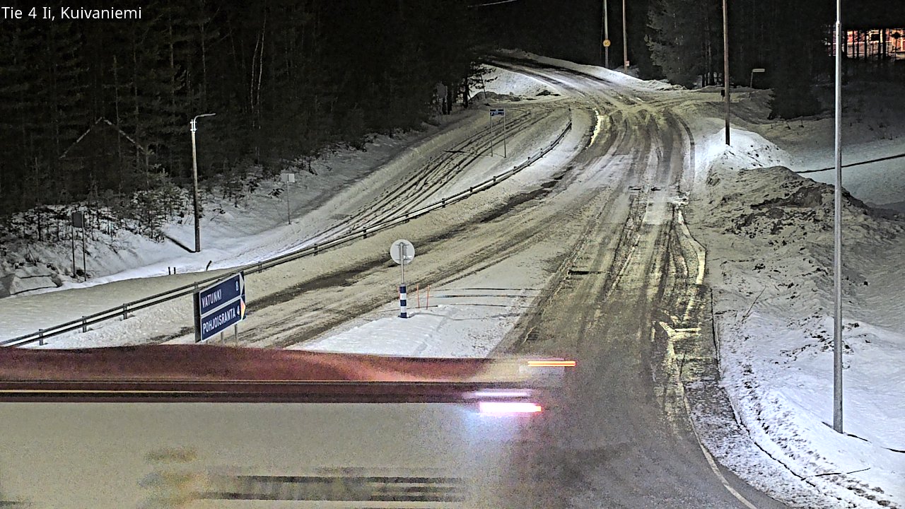 Kelikamerat Kuva Tie 4 Ii, Kuivaniemi, Ii, Pohjois-Pohjanmaa