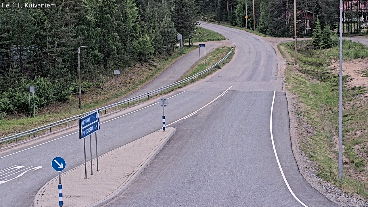 Kelikamerat Kuva Tie 4 Ii, Kuivaniemi, Ii, Pohjois-Pohjanmaa