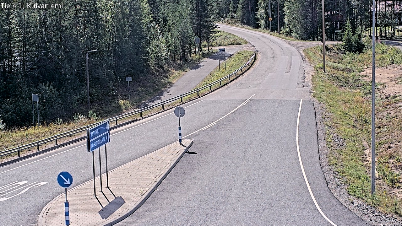 Weather Camera Image Road 4 Ii, Kuivaniemi, Ii, Pohjois-Pohjanmaa