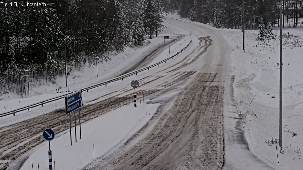 Weather Camera Image Road 4 Ii, Kuivaniemi, Ii, Pohjois-Pohjanmaa