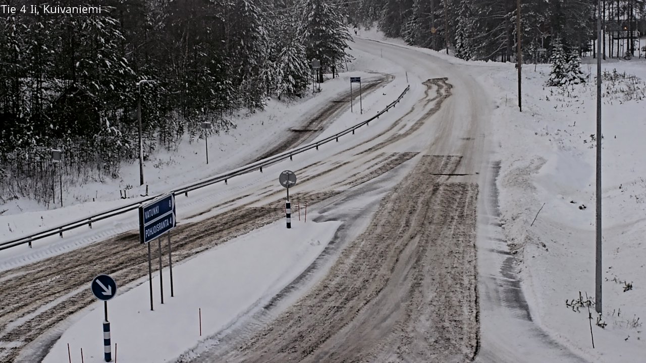 Weather Camera Image Road 4 Ii, Kuivaniemi, Ii, Pohjois-Pohjanmaa