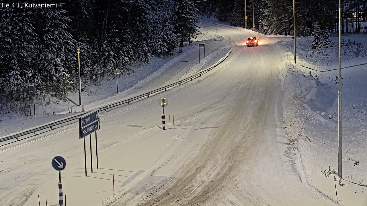 Kelikamerat Kuva Tie 4 Ii, Kuivaniemi, Ii, Pohjois-Pohjanmaa
