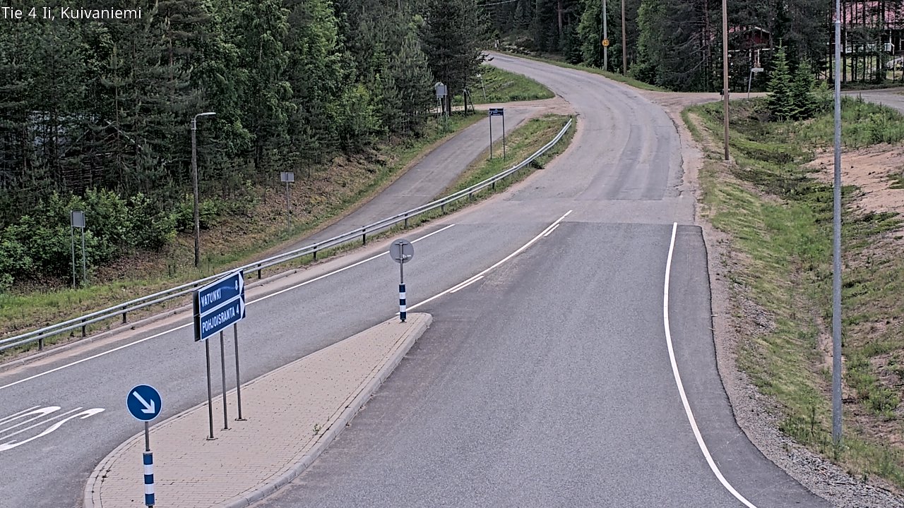 Kelikamerat Kuva Tie 4 Ii, Kuivaniemi, Ii, Pohjois-Pohjanmaa