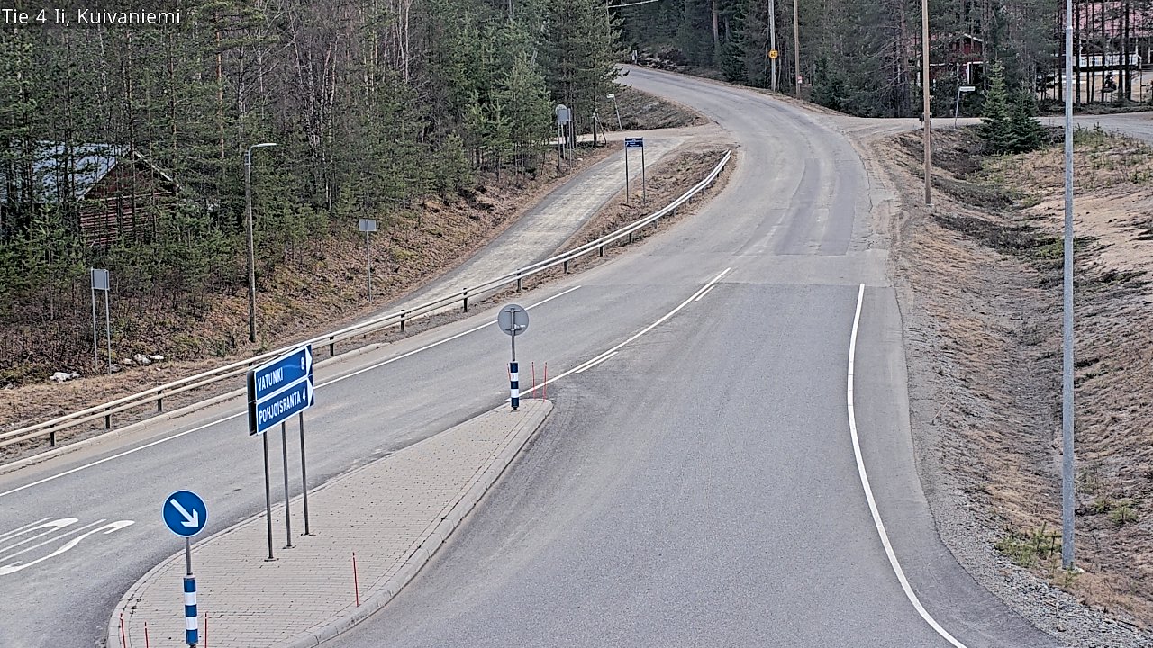 Weather Camera Image Road 4 Ii, Kuivaniemi, Ii, Pohjois-Pohjanmaa