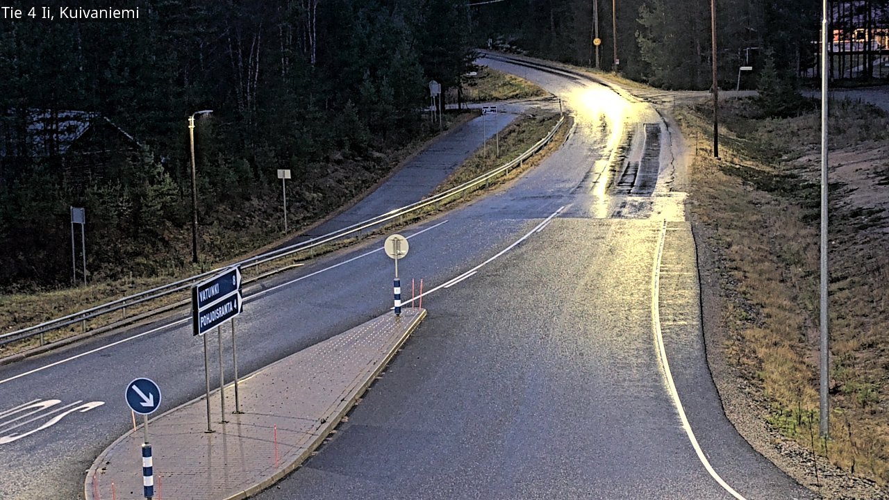 Kelikamerat Kuva Tie 4 Ii, Kuivaniemi, Ii, Pohjois-Pohjanmaa