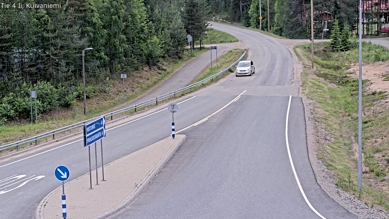 Kelikamerat Kuva Tie 4 Ii, Kuivaniemi, Ii, Pohjois-Pohjanmaa