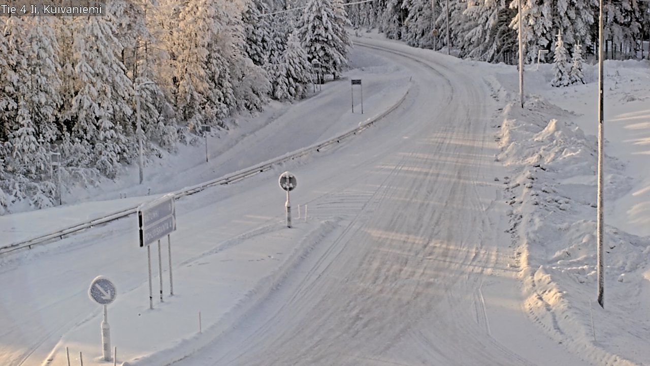 Weather Camera Image Road 4 Ii, Kuivaniemi, Ii, Pohjois-Pohjanmaa