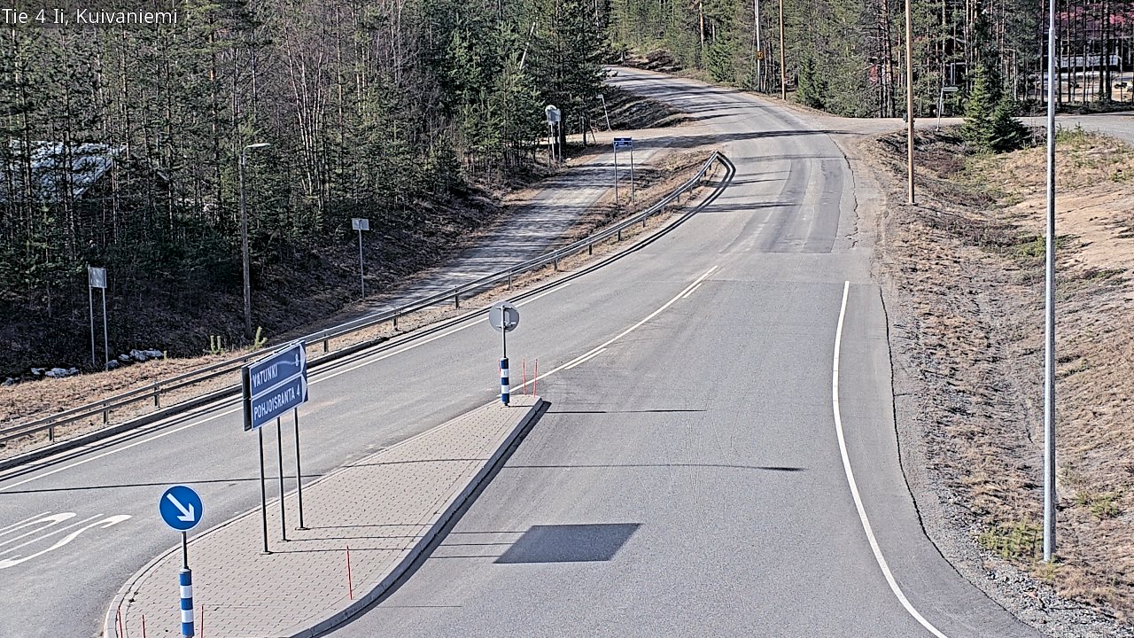 Weather Camera Image Road 4 Ii, Kuivaniemi, Ii, Pohjois-Pohjanmaa